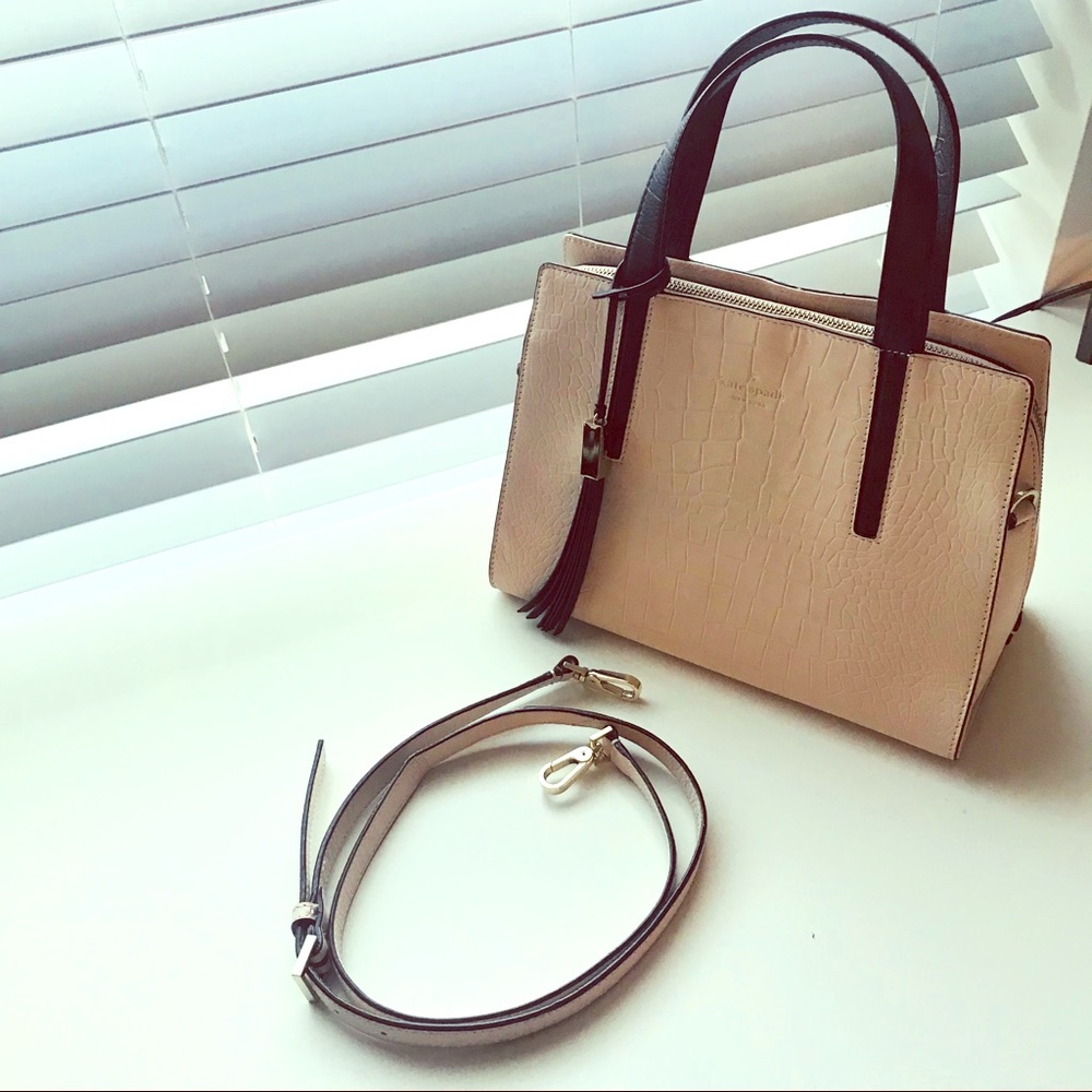 Kate Spade NY Grey Street Exotic Dominque Croc